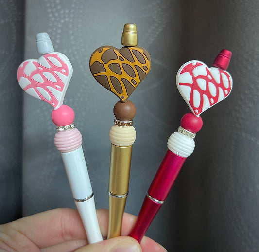 Swirl Heart Cake Pen