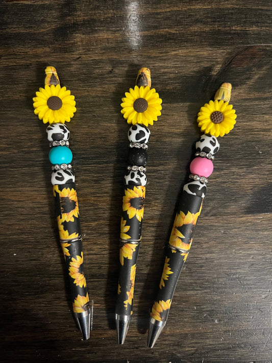 Sunflower and Cow Pen