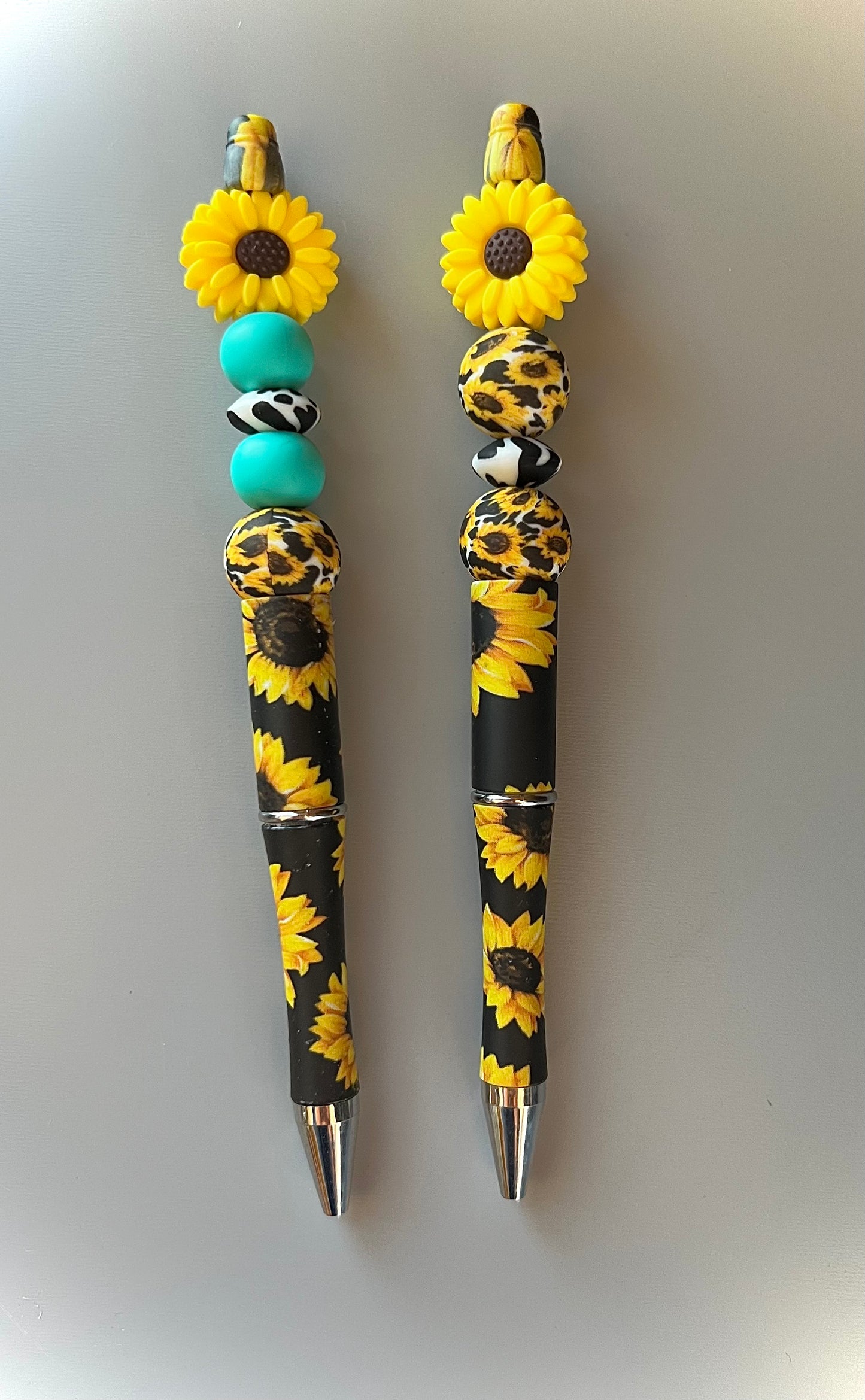 Sunflower Cow Print Pen