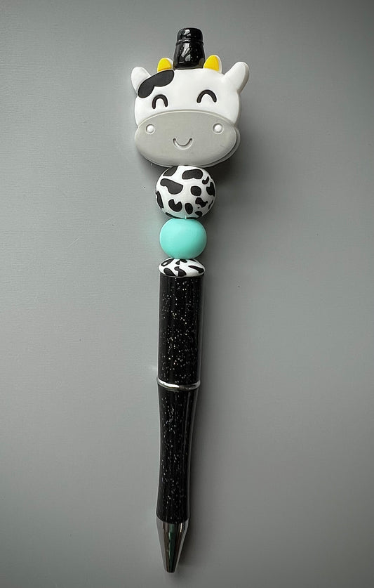 Black and White Cow pen