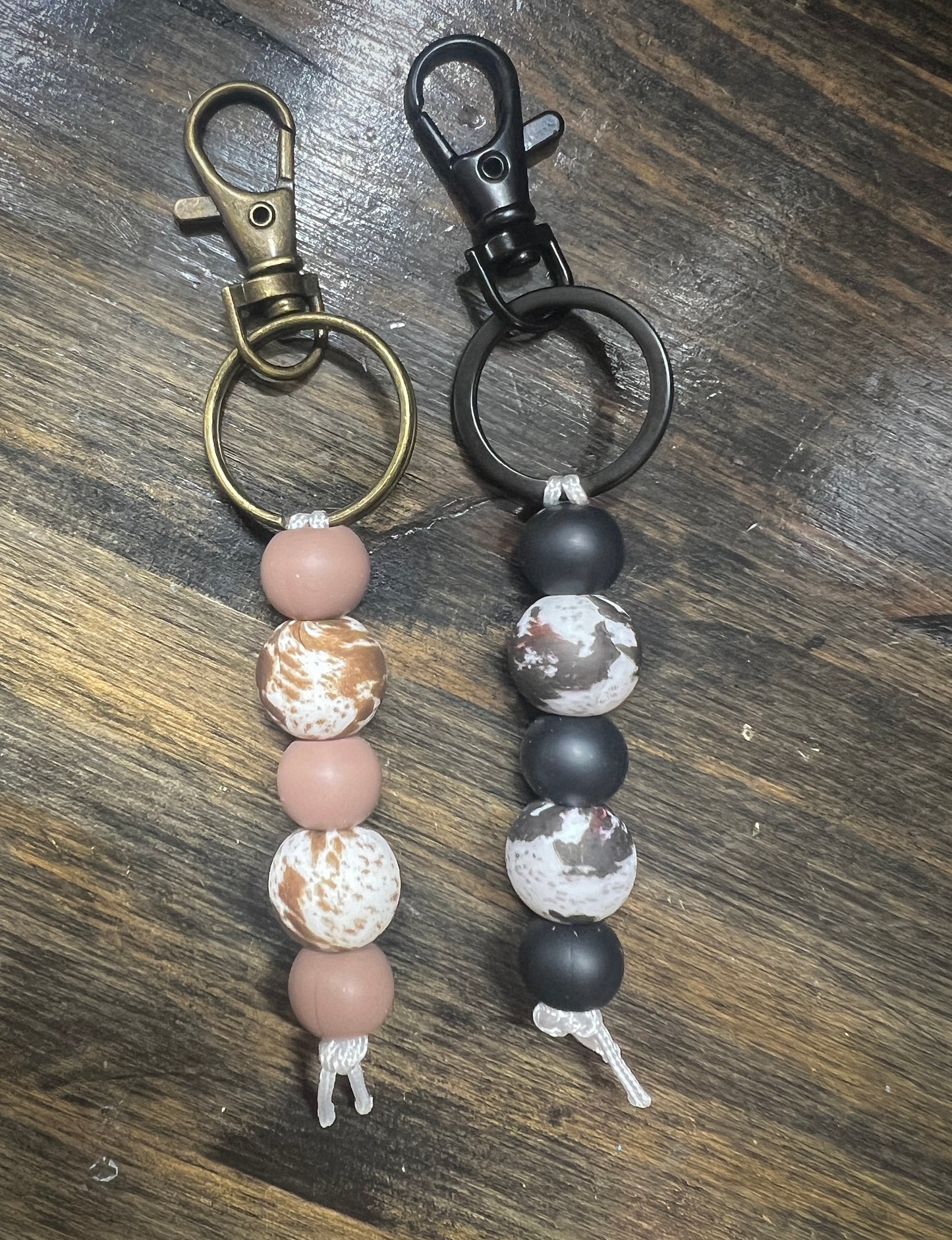 Cowhide Keychain Dangle