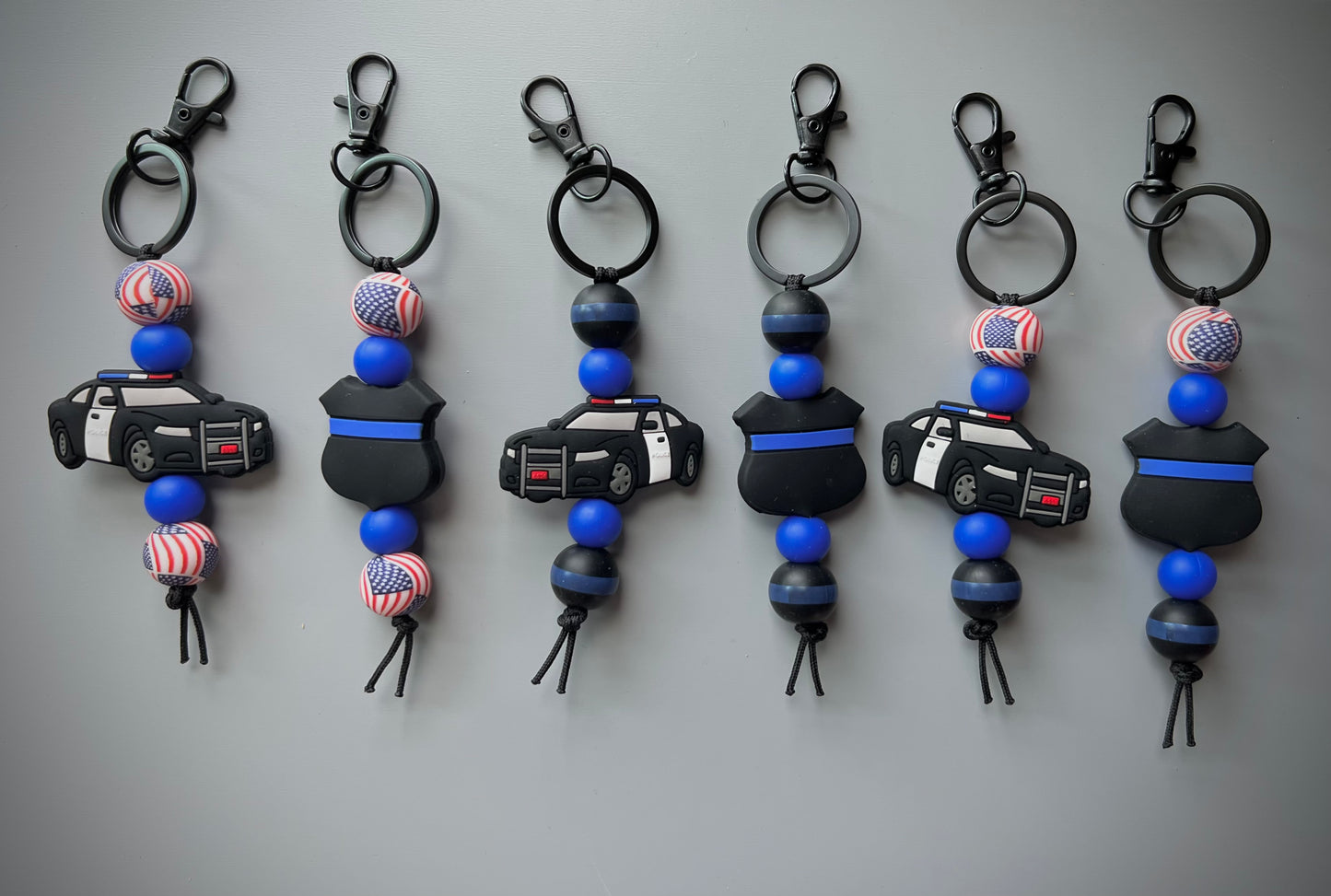 Police Straight Keychains