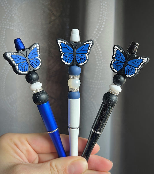 Blue Butterfly pen