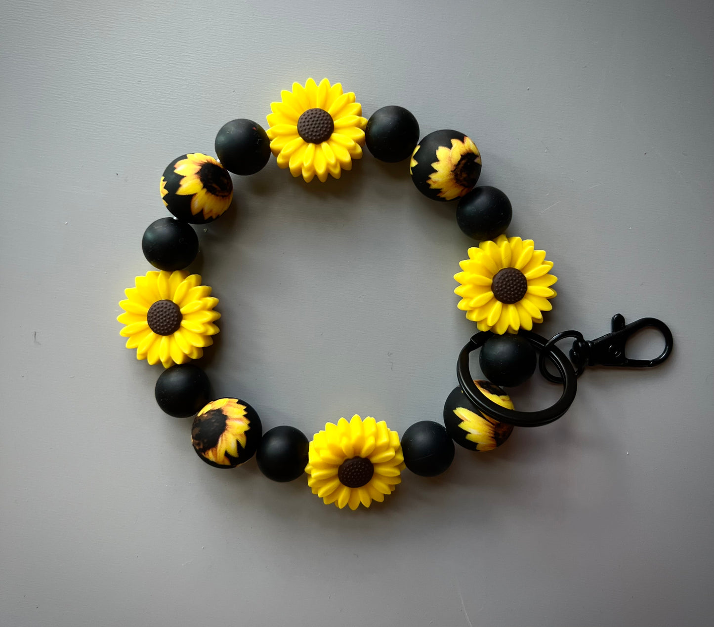 Sunflower Wristlet