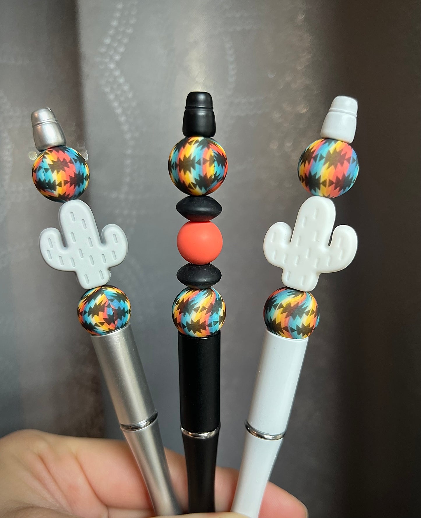 Bright Aztec Cactus Pen