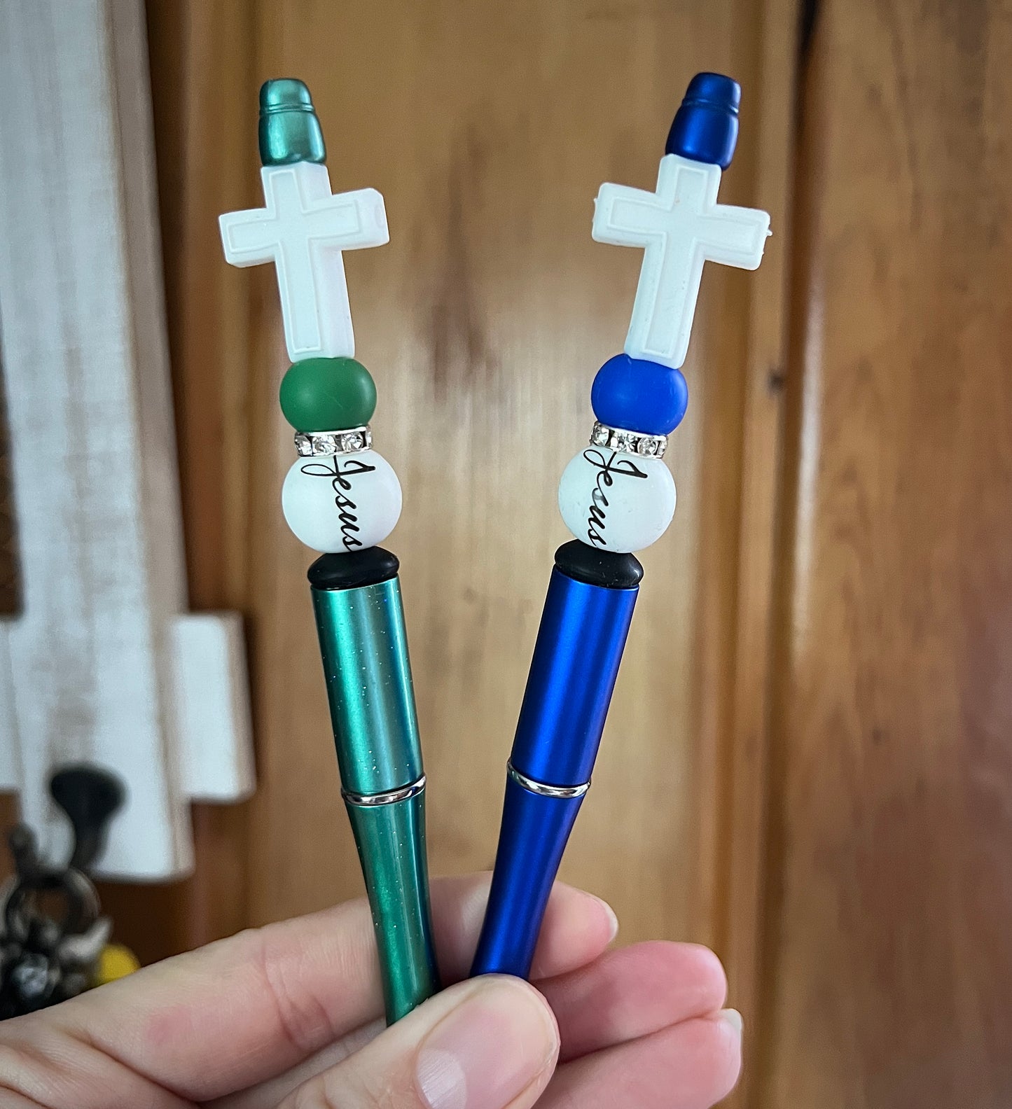 White Cross Pen