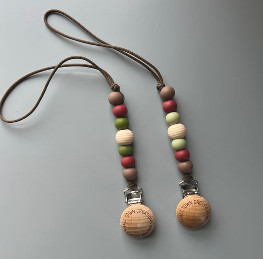 Earth Tone Pacifier holder