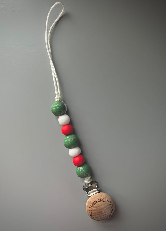 Christmas Pacifier Holder