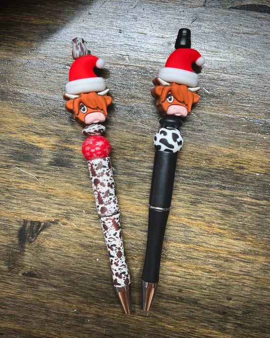 Christmas Highland Pen