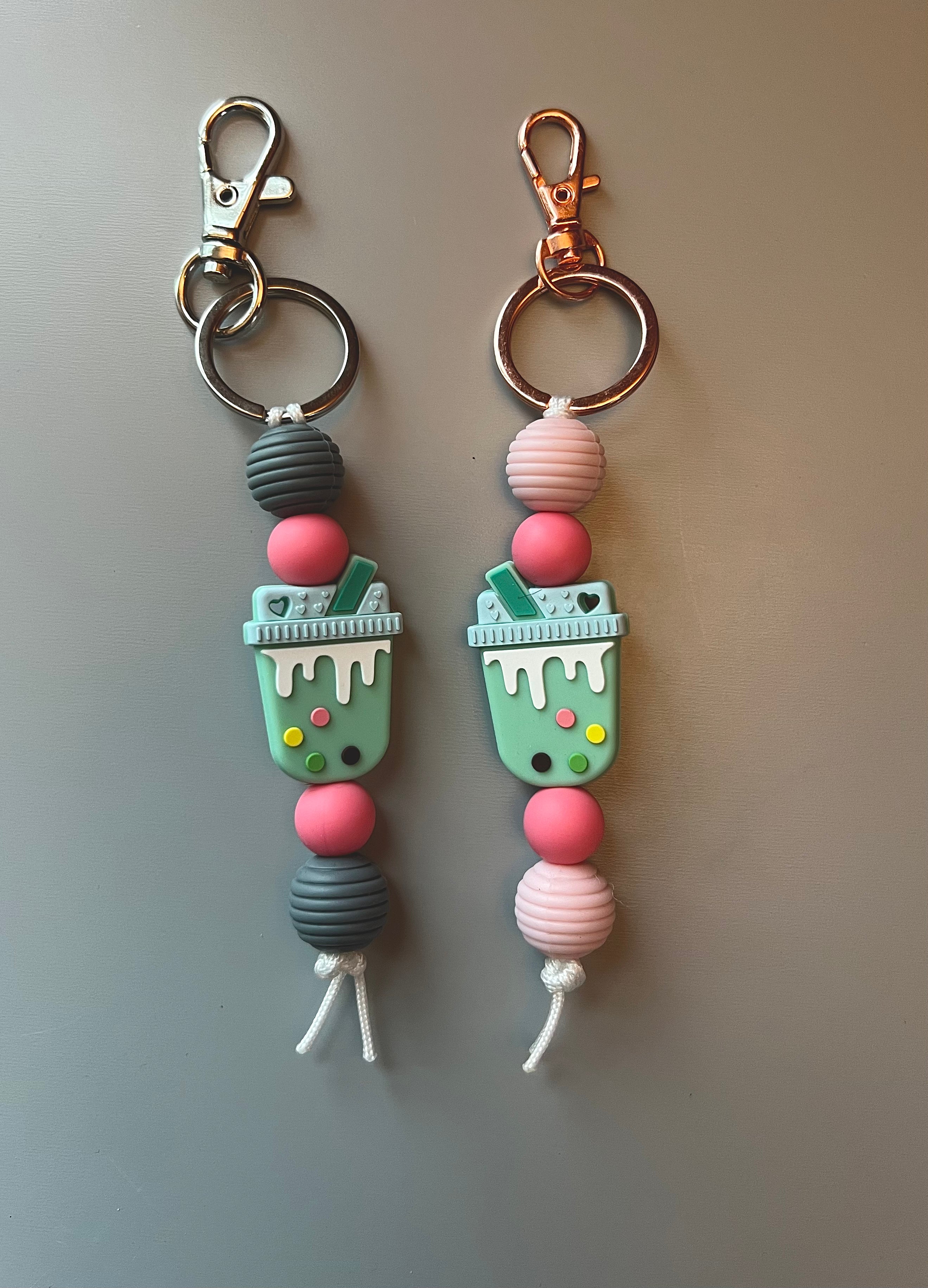Bubble Tea Straight Keychain – Mama's Sweet Small Town Creations