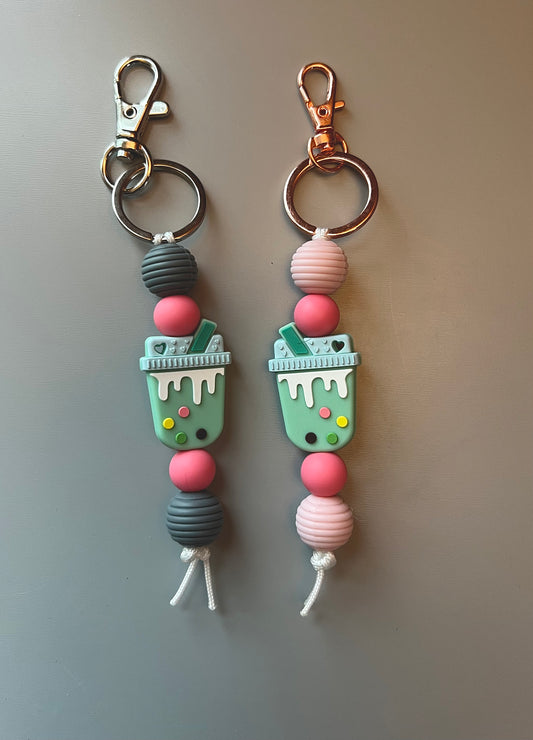 Bubble Tea Straight Keychain