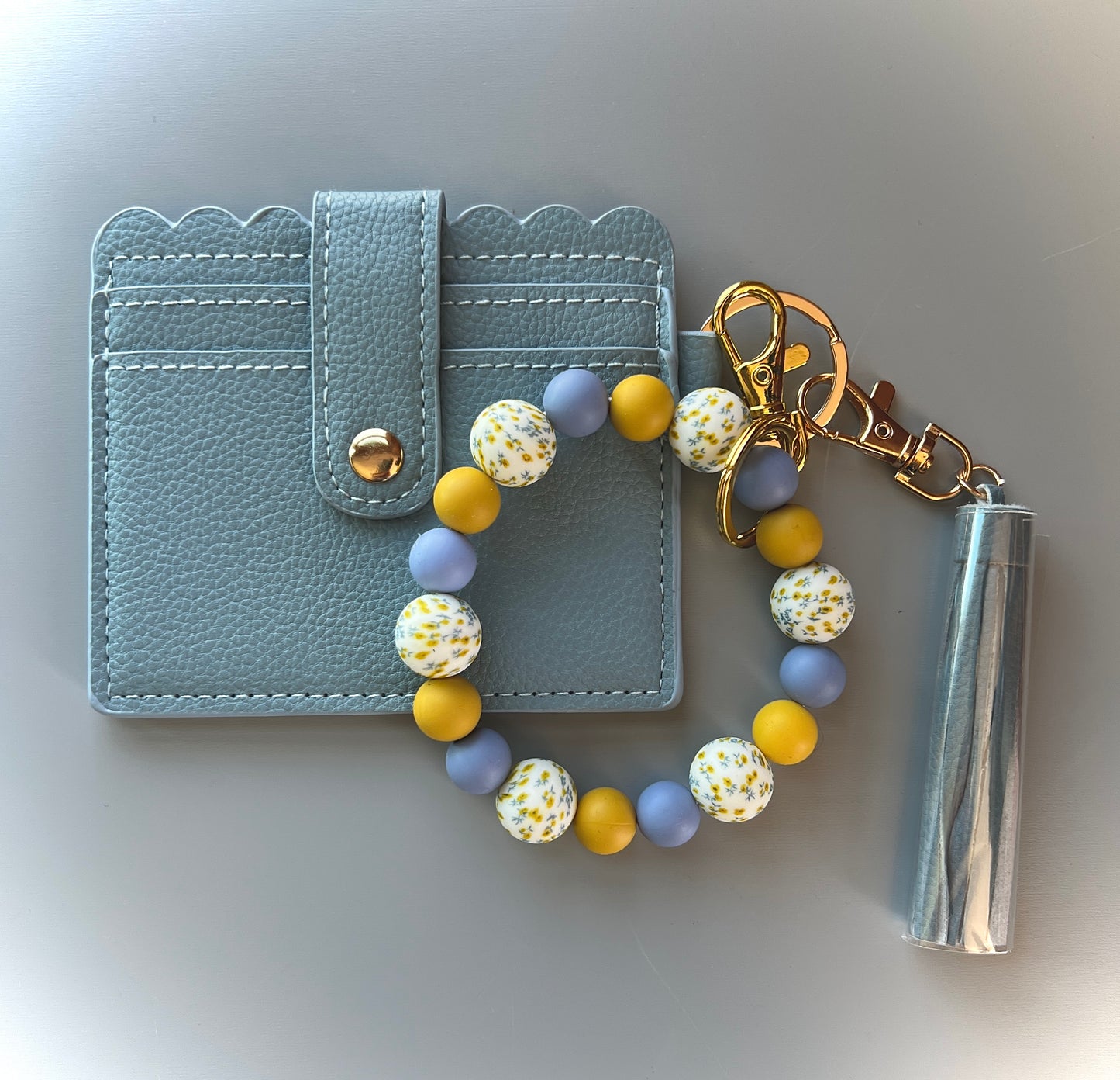 Blue Mustard Floral Wallet Bundle Bundle