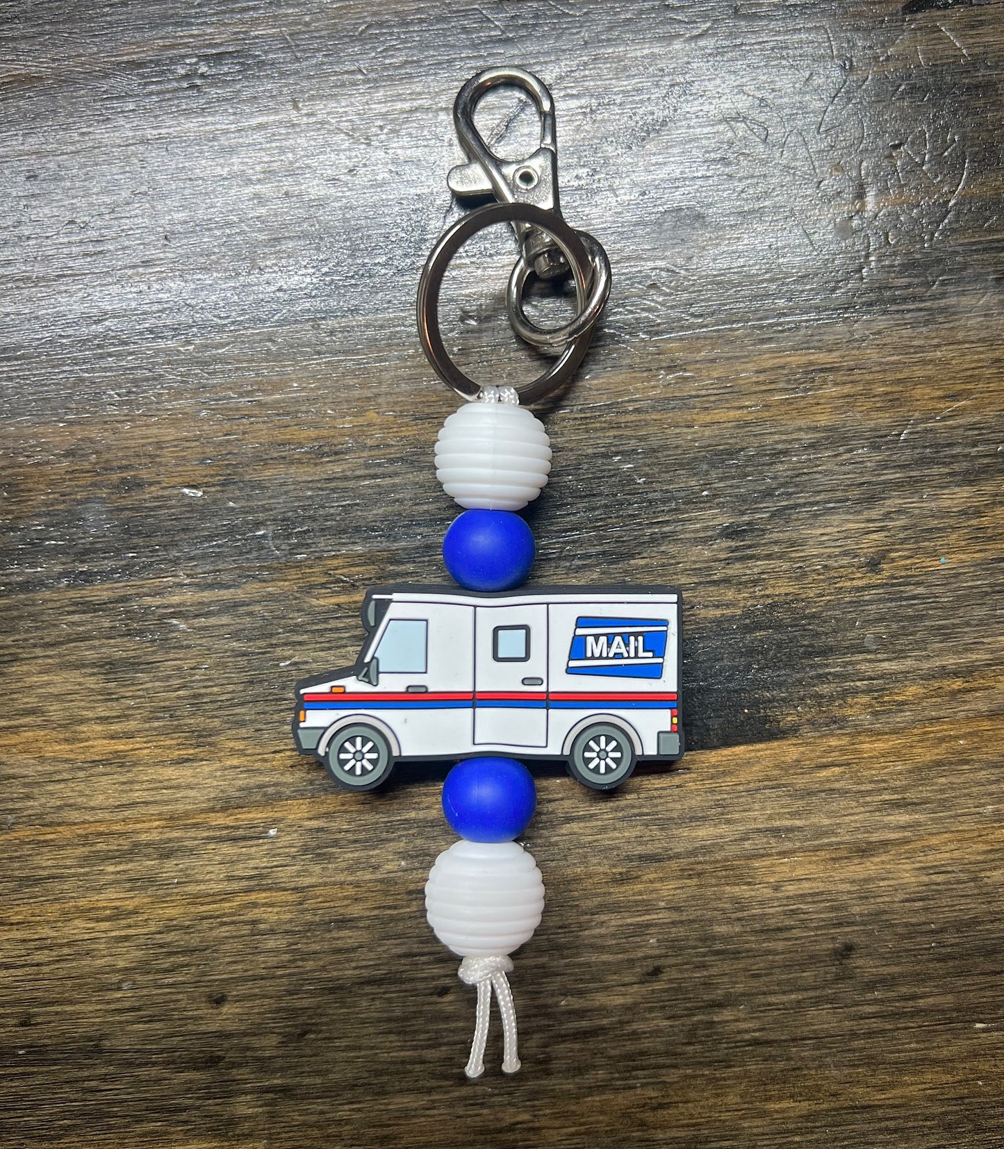 Mail Truck Keychain