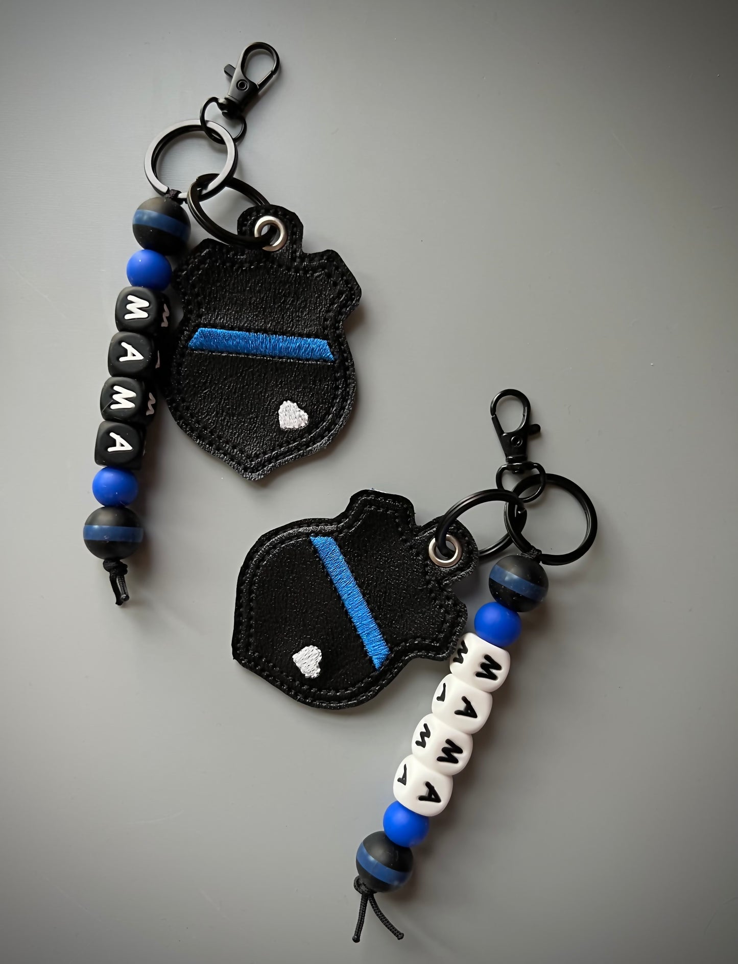 Thin Blue Line Keychains