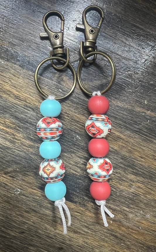 Aztec Keychain Dangle