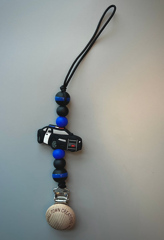 Police Car Pacifier Holder