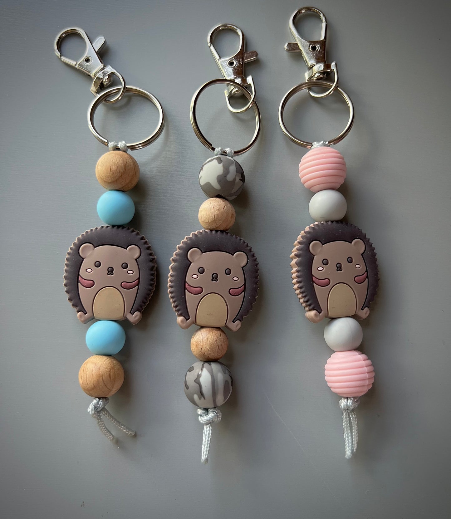 Hedgehog Keychain